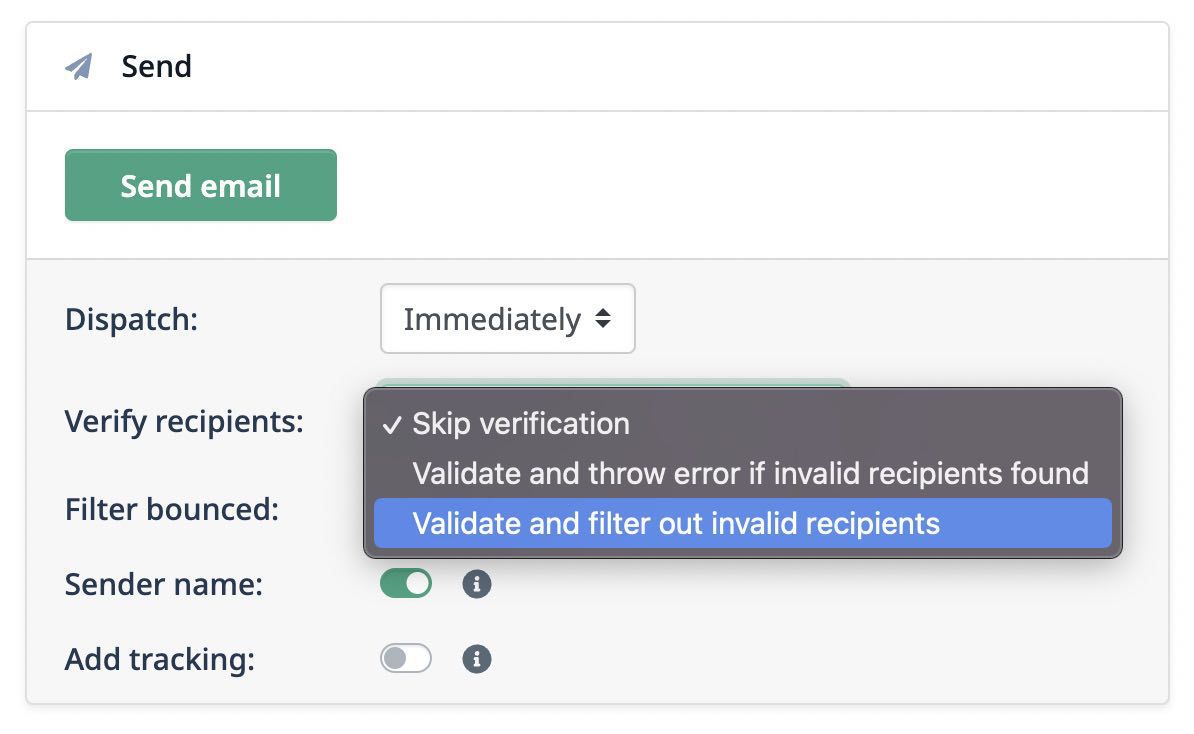 validate email address
