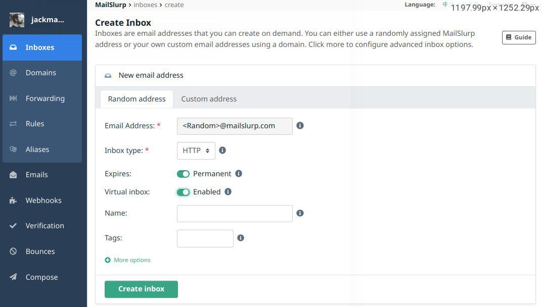 fake smtp server